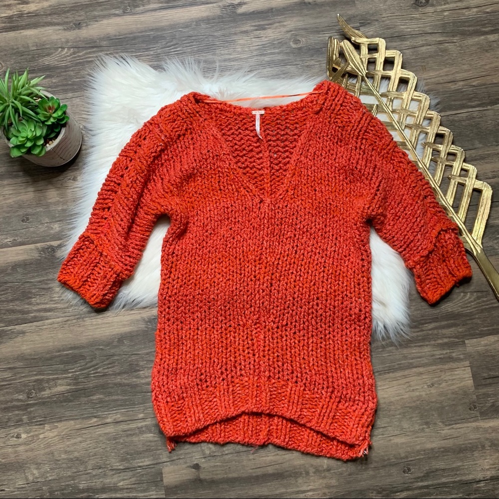 Free People Chucky Knit Sweater